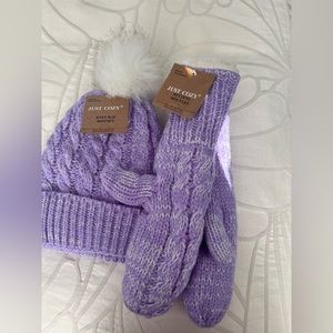 Just Cozy Hat & mittens set